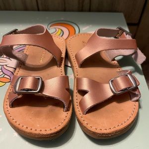 Freshly Picked Rose Gold Carmel sandals